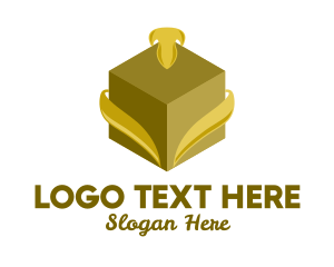 Commerce - Elegant Gift Box logo design