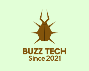 Beetle Insect Origami logo design