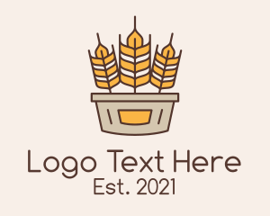 Basket - Wheat Basket Harvest logo design