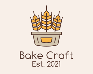 Wheat Basket Harvest logo design