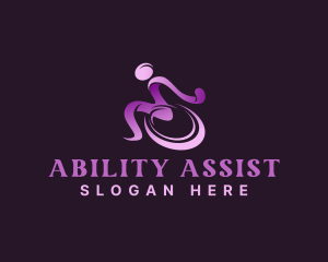 Handicap - Disability Wheelchair Shelter logo design