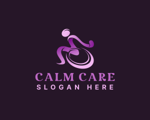 Patient - Disability Wheelchair Shelter logo design