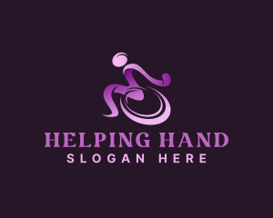 Assistance - Disability Wheelchair Shelter logo design
