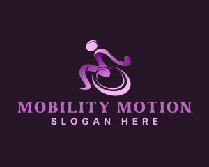 Wheelchair - Disability Wheelchair Shelter logo design