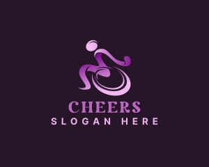Treatment - Disability Wheelchair Shelter logo design
