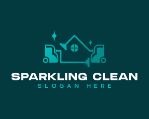 Cleaner - Vacuum Cleaner Housekeeper logo design