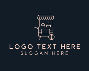 Delivery - Food Cart Catering logo design