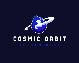 Faucet Orbit Water logo design