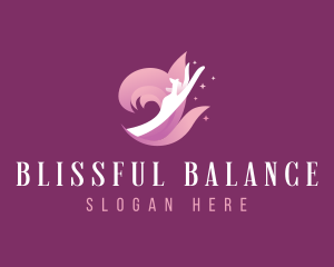 Hand Relaxation Wellness logo design