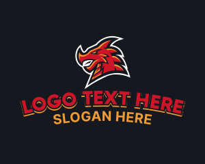 Clan - Dragon Esports Clan logo design