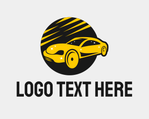 Coupe - Car Wash Repair logo design