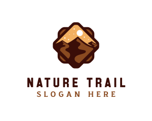 Trail - Adventure Desert Sand logo design