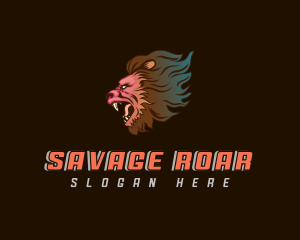 Fierce Lion Roar logo design