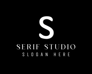 Serif - Serif Style Lettermark logo design