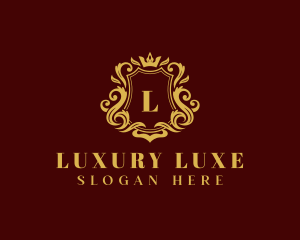 Luxury Regal Boutique  logo design