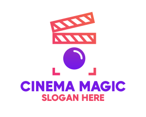 Movie - Minimalist Movie App logo design