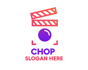 Video - Minimalist Movie App logo design