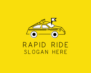 Cab - Taxi Transport Locator logo design