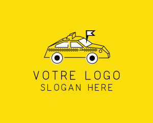 Transportation - Taxi Transport Locator logo design
