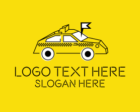 Cab - Taxi Service Locator logo design