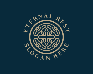 Funeral Home - Christian Cross Fellowship logo design