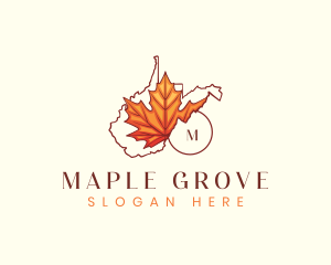 Maple West Virginia logo design