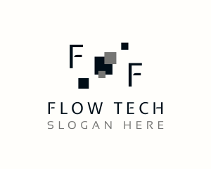 Digital Pixel Technology logo design