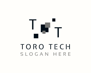 Digital Pixel Technology logo design