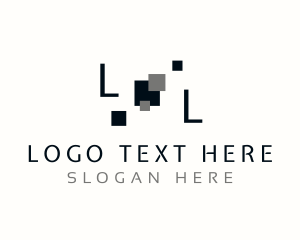 Digital - Digital Pixel Technology logo design