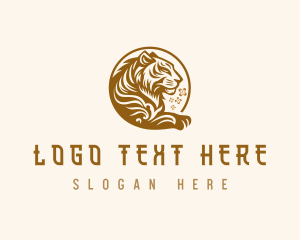 Tiger Chinese Zodiac Logo