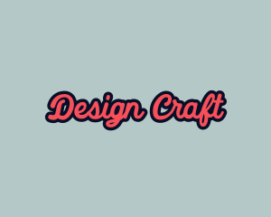 Customize - Retro Pop Script logo design