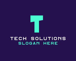 Technological - Digital Computer Developer logo design