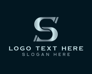 Letter S - Professional Metallic Piston Letter S logo design