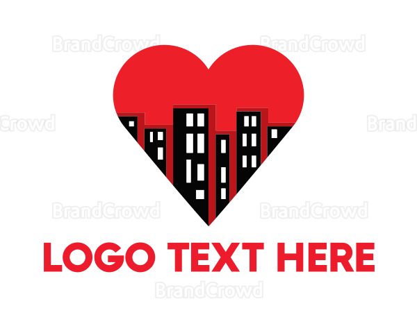 Love Buildings City Logo