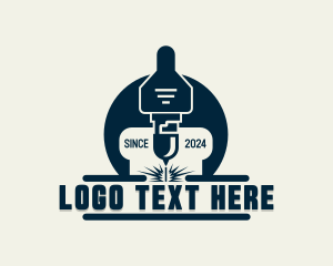 Mechanical - CNC Laser Fabrication logo design