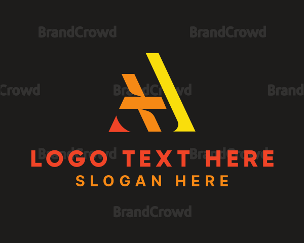 Stylish Studio Letter A Logo