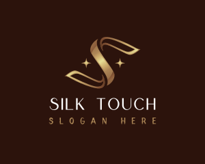 Luxury Ribbon Letter S logo design