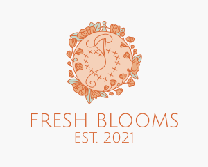 Spring - Spring Floral Embroidery logo design