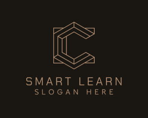 Professional - Modern Geometric Letter C logo design