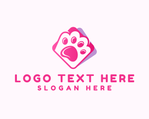 Paw - Pet Paw Veterinary logo design