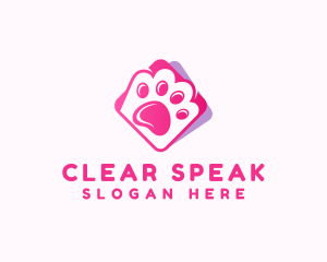 Pet Paw Veterinary logo design