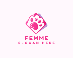 Pet Paw Veterinary logo design