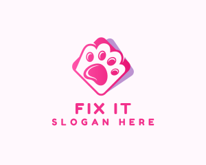 Pet Paw Veterinary logo design