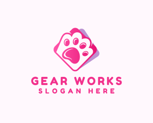 Pet Paw Veterinary logo design