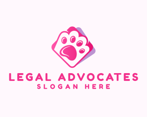 Pet Paw Veterinary logo design