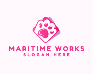 Pet Paw Veterinary logo design