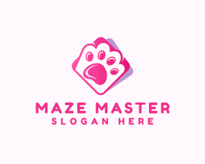 Pet Paw Veterinary logo design