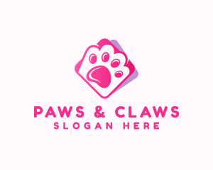 Pet Paw Veterinary logo design