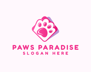 Pet Paw Veterinary logo design