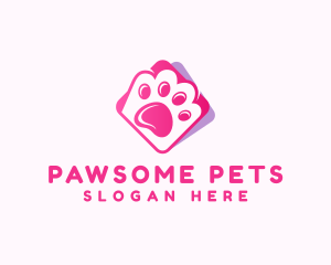 Pet - Pet Paw Veterinary logo design